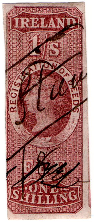 (04) 1/- Brown (1861)