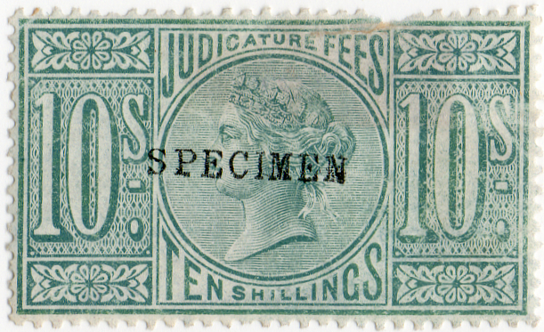 (39) 10/- Green (1881)