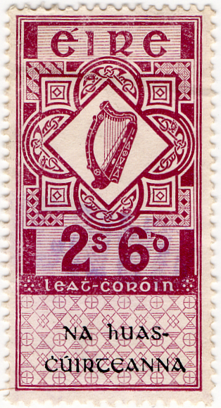 (126) 2/6d Purple & Black (1943)