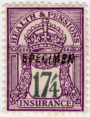 (117) 17/4d Purple &Grey (1929)