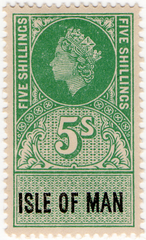 (66) 5/- Green & Black (1960)