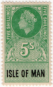 (66) 5/- Green & Black (1960)