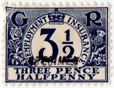 (150) 3½d Dark Blue (1926)