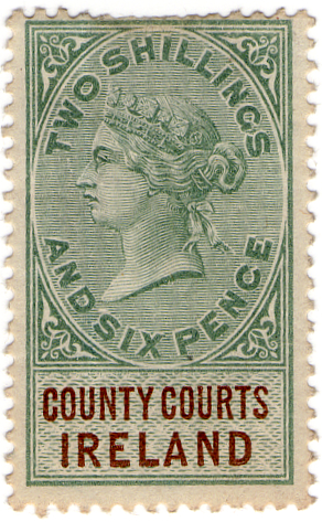 (09) 2/6d Green & Brown (1878)