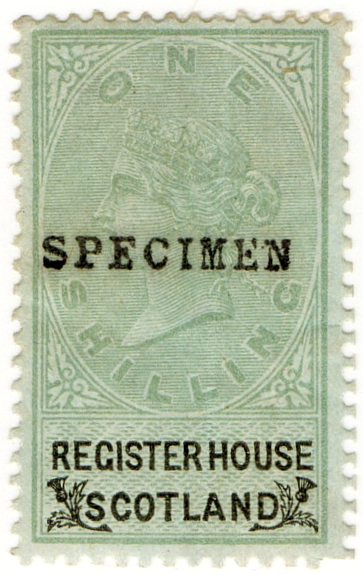 (29) 1/- Green & Black (1882)