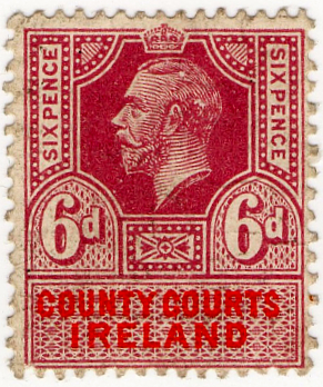 (69) 6d Lilac & Red (1912)