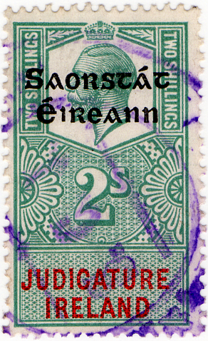 (105) 2/- Green & Red (1922)