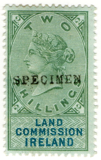 (05) 2/- Green & Blue (1881)