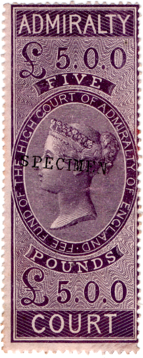 (12) £5 Lilac (1858)