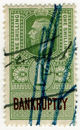 (156) 1/- Green & Brown (1917)