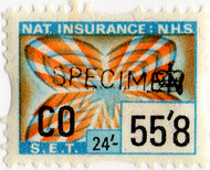 (454) 55/8d Blue & Green (1969)