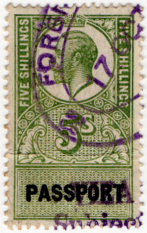 (10b) Olive Green & Black (1921)