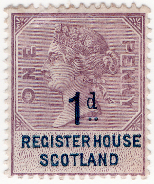 (35) 1d Lilac & Blue (1897)