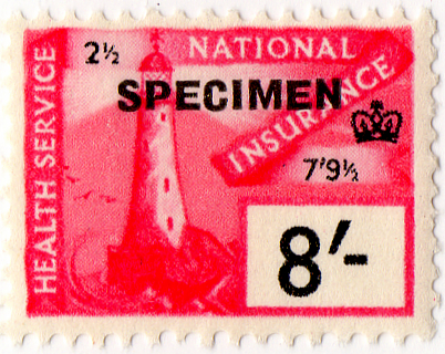 (un) 8/- Cerise & Black (1961)