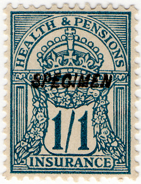 (61) 1/1d Slate Blue (1940)