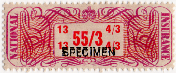 (18) 55/3d Magenta & Red (1948)