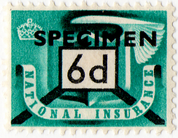 (30) 6d Turquoise & Black (1952)