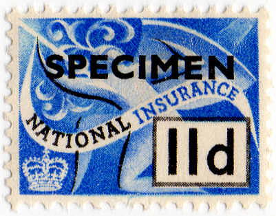 (un) 11d Blue & Black (1955)