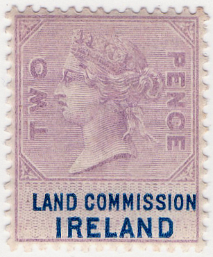 (01) 2d Lilac & Blue (1881)