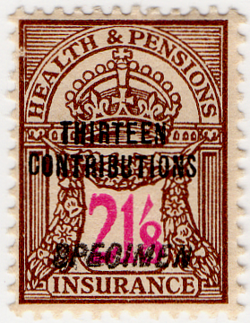 (169) 21/8d Brown & Purple (1945)