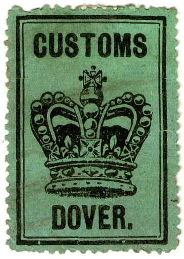Customs Label - Dover