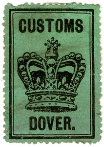 Customs Label - Dover