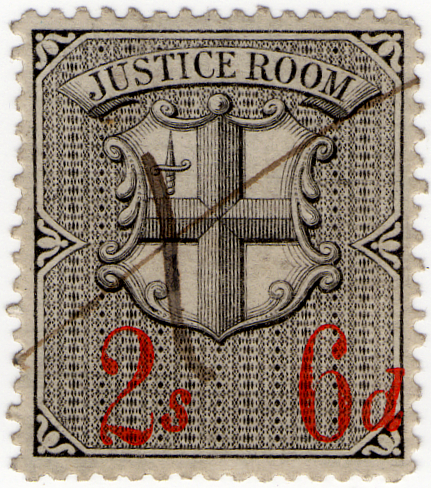 (15) 2/6d Black & Red (1888)