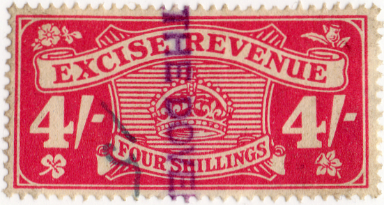 (110) 4/- Purple (1950)