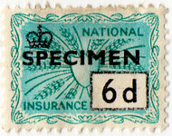 (100) 6d Turquoise & Black (1957)