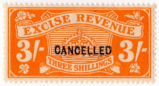 (13) 3/- Orange (1916)