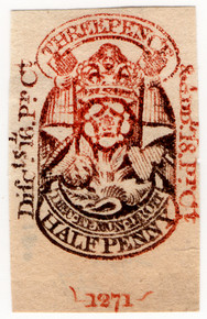 3½d Newspaper Duty -1810