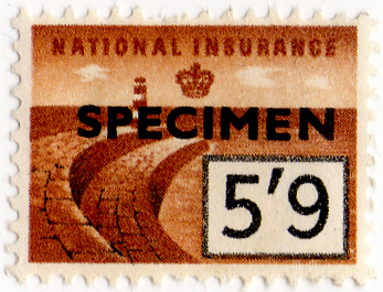 (un) 5/9d Brown & Black (1957)