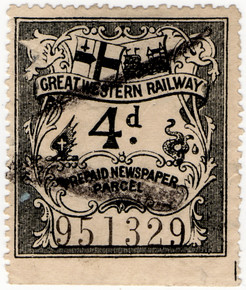 4d Prepaid Newspaper Parcel