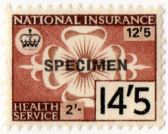 (223) 14/5d Brown (1965)