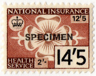 (223) 14/5d Brown (1965)