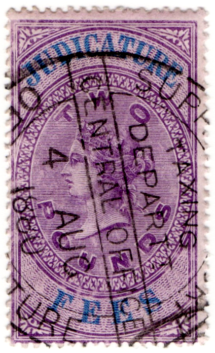 (12) £2 Violet & Blue (1875)