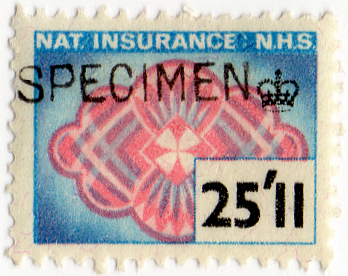 (252) 25/11d Blue & Pink (1966)