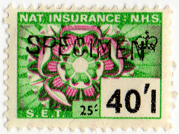 (334) 40/1d Green & Purple (1967)