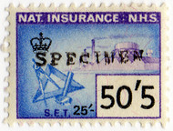 (269) 50/5d Blue & Mauve (1966)