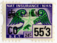 (449) 55/3d Green & Purple (1969)