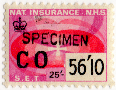 (432) 56/10d Red & Mauve (1969)