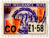 (730) £1.58 Purple & Orange (1975)