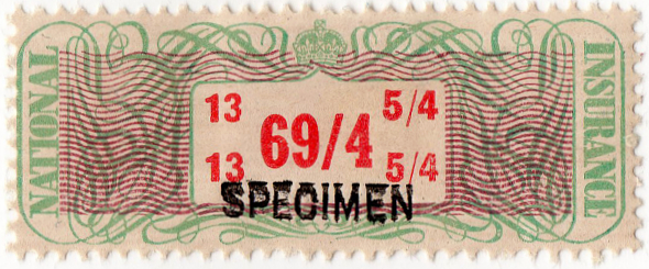 (21a) 69/4d Green & Red (1948)