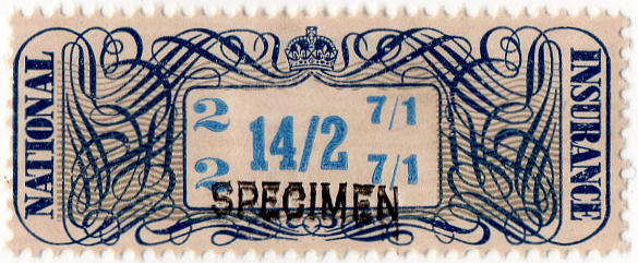 (06a) 14/2d Blue & Grey (1948)