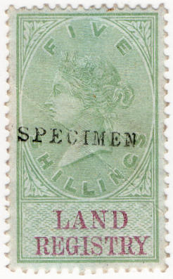 (32) 5/- Green & Violet (1881)