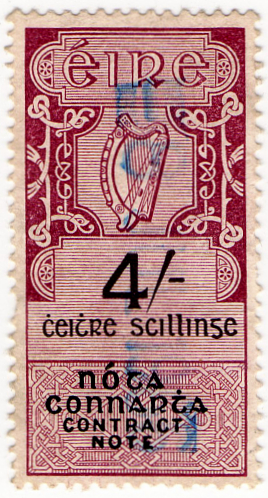 (52) 4/- Purple & Black (1943)