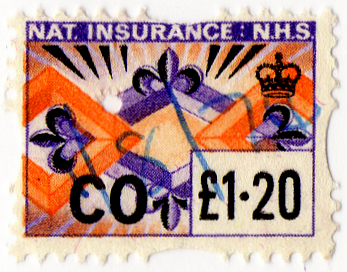 (663) £1.20 Mauve & Orange (1973)