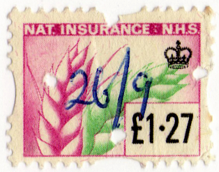 (574) £1.27 Purple & Green (1972)