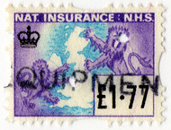 (609) £1.77 Violet & Blue (1972)