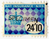 (410) 24/10d Mauve & Blue (1969)